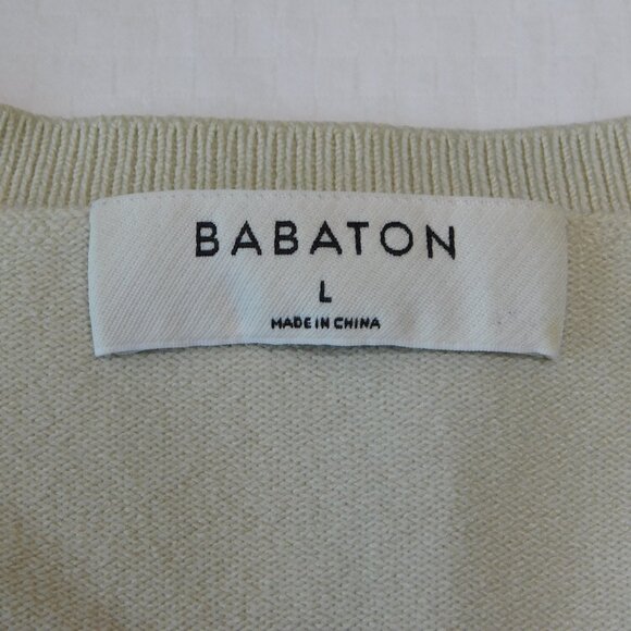 Aritzia Babaton Sculpt Knit Empire Longsleeve | Matte Pearl | Bodycon | EUC | L - Picture 5 of 9